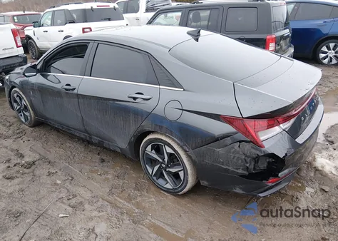 2023 Hyundai Elantra Limited from USA, damaged, VIN 5NPLP4AG2PH117524